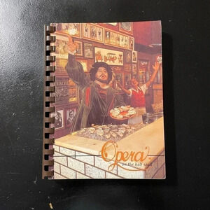 Opera on The Half Shell 1980 Cookbook Junior Womens Guild New Orleans Vintage